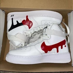 Nike airforce one custom drip size 6.5 youth womens 8